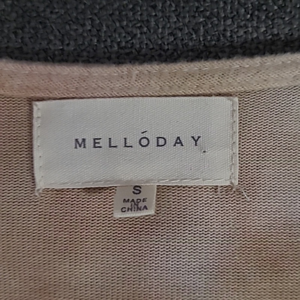 Melloday tie dye v-neck sweater‎ - Picture 4 of 4